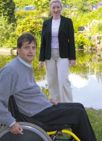 Peter Henry and Linda Adamsen, directors of ORIGIN