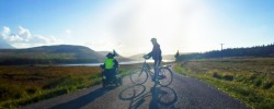 Martyn Sibley and Kasia in Scotland on the Britain's Personal Best challange