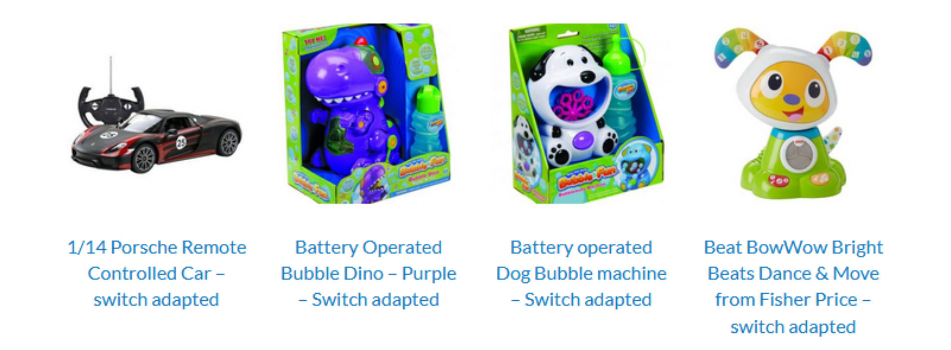 Adapted toys for disabled children on sale for Christmas Disability