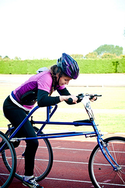 RaceRunning - Hannah in action