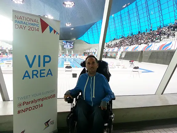 Martyn Sibley - National Paralympic Day 2014