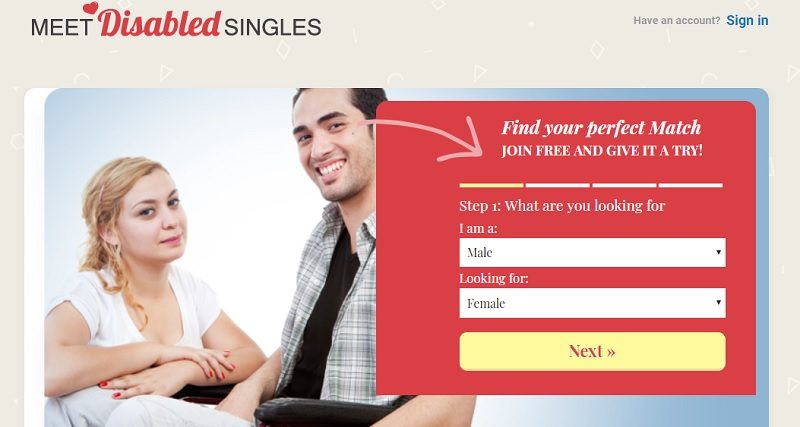 Site- ul de dating pentru tineri cu handicap
