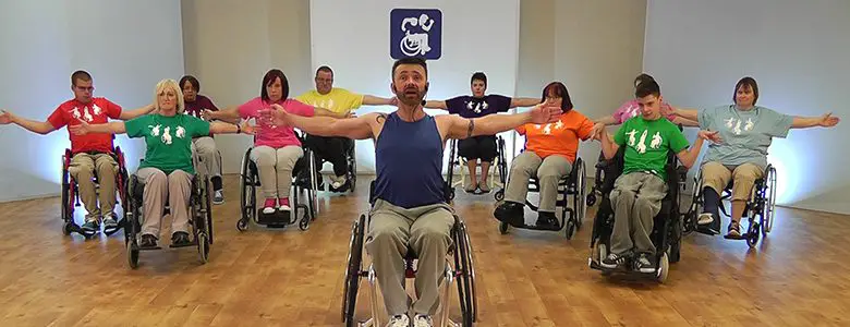 Wheely Good Fitness exercise customised for wheelchair users