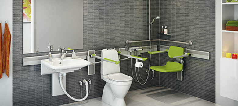 Pressalit accessible bathroom