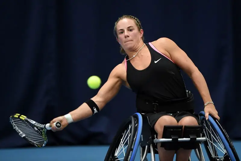 Wheelchair tennis Paralympian Lucy Shuker