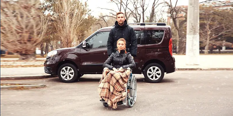Wheelchair accessible car