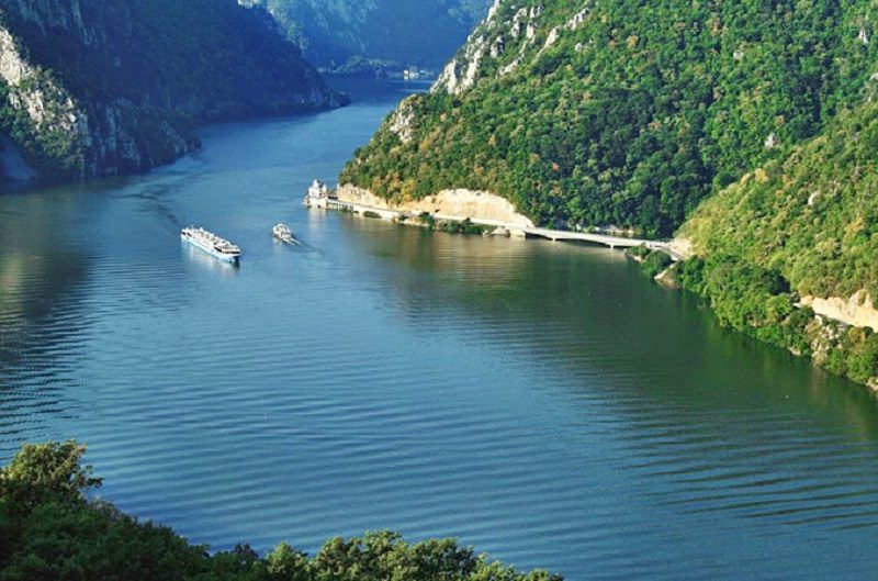 Danube river Romania