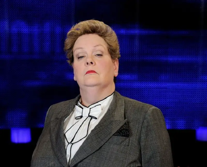Disabled celebrity Anne Hegerty