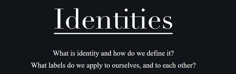 Identities label