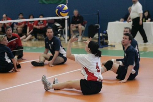 Sitting volleyball