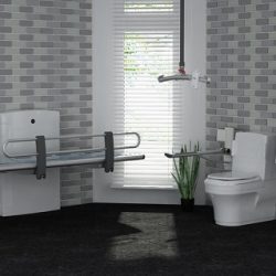 Closomat adapted bathroom