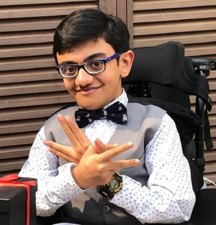 Sparsh Shah the 15yearold rapper with brittle bones