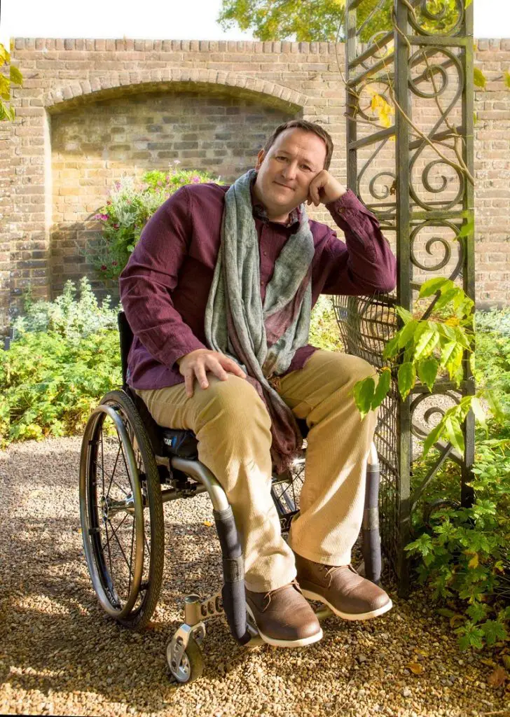 Mark Lane Gardeners' World's first presenter in a wheelchair