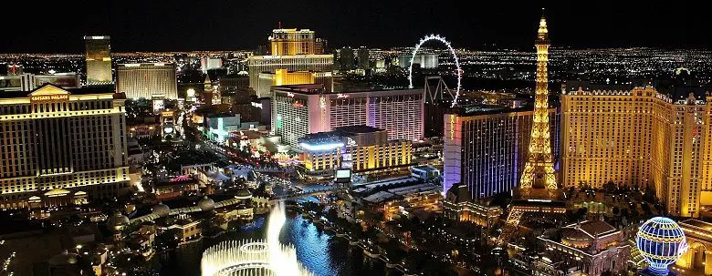 Las Vegas at night