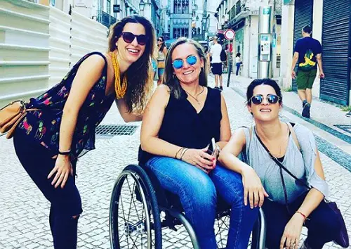 Portugal 4all Senses in Portaugal with wheelchair user