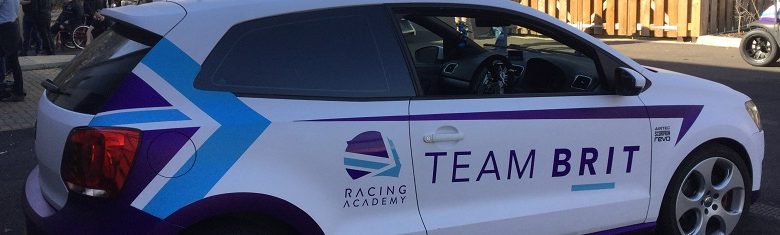 Team Brit racing car for disabled drivers