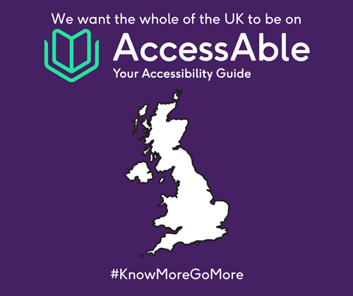 AccessAble map of the UK
