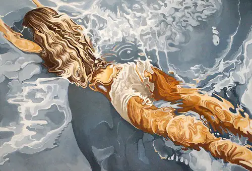 Painting by artist Sophie Morgan