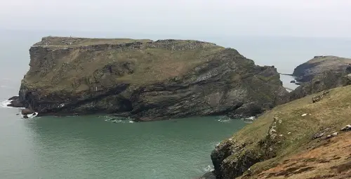 King Arthurs Seat in Tintagel
