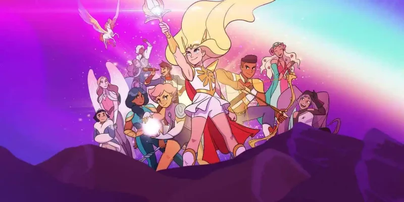 She-Ra and her companions from the netfflix series