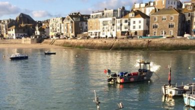 St Ives Harbour in Cornwall