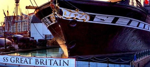 Brunell's SS Great Britain ship Bristol