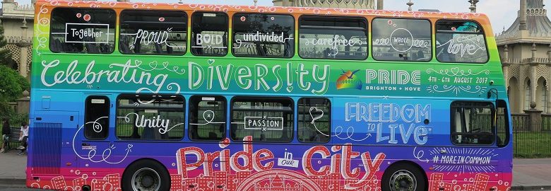 Diversity Bus Brighton for Disability Pride