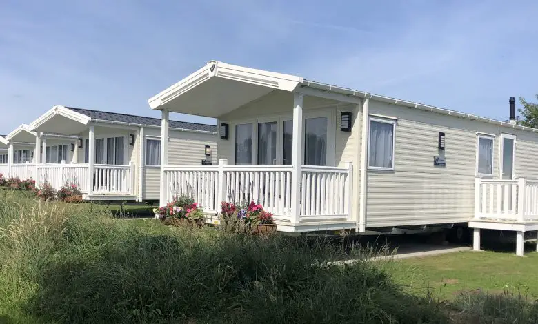 Accessible caravan at Belle Aire Holiday Park in Norfolk