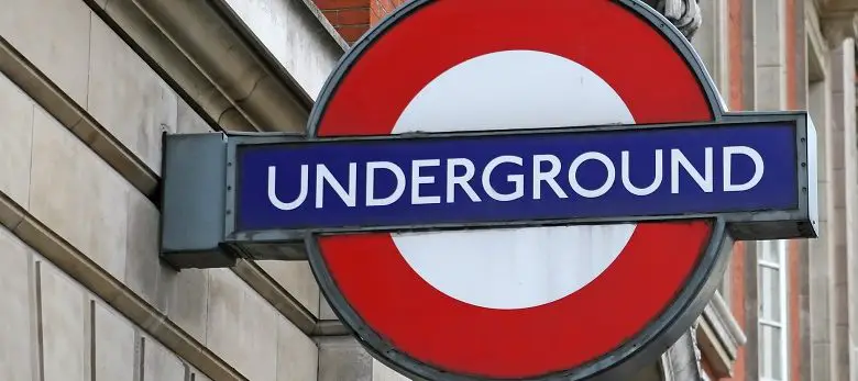 London underground sign