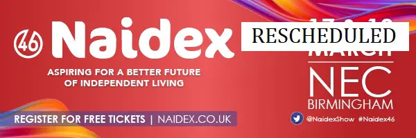 Naidex banner RESCHEDULED