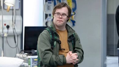 Sam Barnard in Casualty 2017