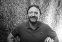 Chris McCausland black and white profile photo