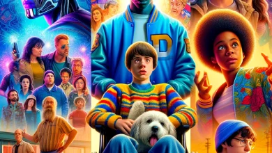 A collage of disabled characters from neflix shows