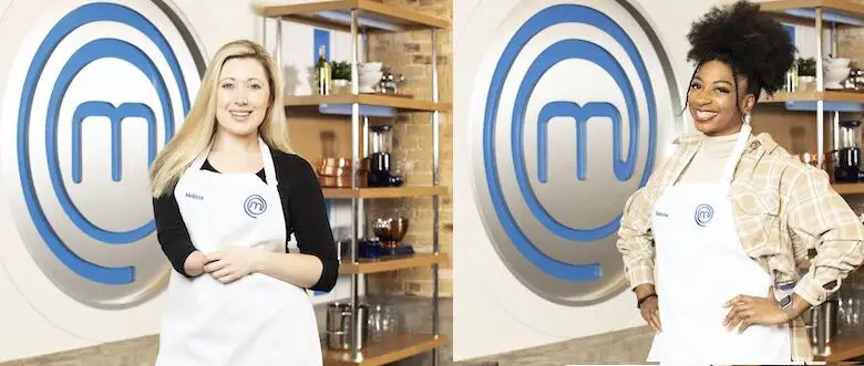 Paralympian Kadeena Cox and Melissa Johns on Celebrity MasterChef