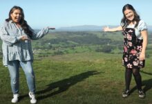 Scarlett Moffatt And Rosie Jones in the Lake District for her new TV show Trip Hazzard